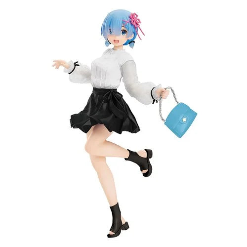 TAITO Re:Zero Starting Life in Another World Rem Outing Coordination Version Renewal Edition Precious Prize Statue